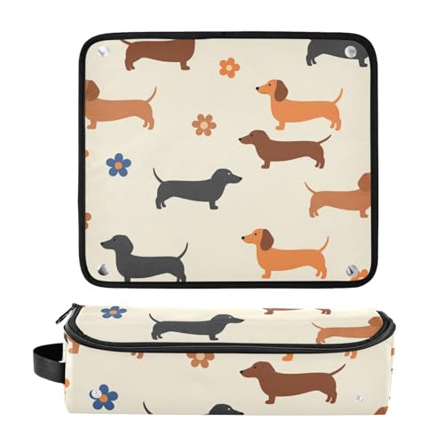 Bolsa para herramientas de cabello resistente al calor de viaje miniatura 3