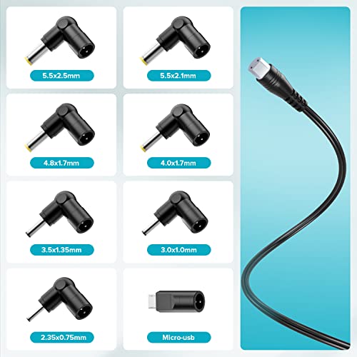 Zozo 10W 5V 2A 2000Ma Switching Ac/Dc Power Adapter Replacement Power Supply Cord Charger Multi Tips For Tablet Webcam Router Toys Recorder Tv Box Usb Hub Bluetooth Speaker And More Dc 5V Devices #TOP3
