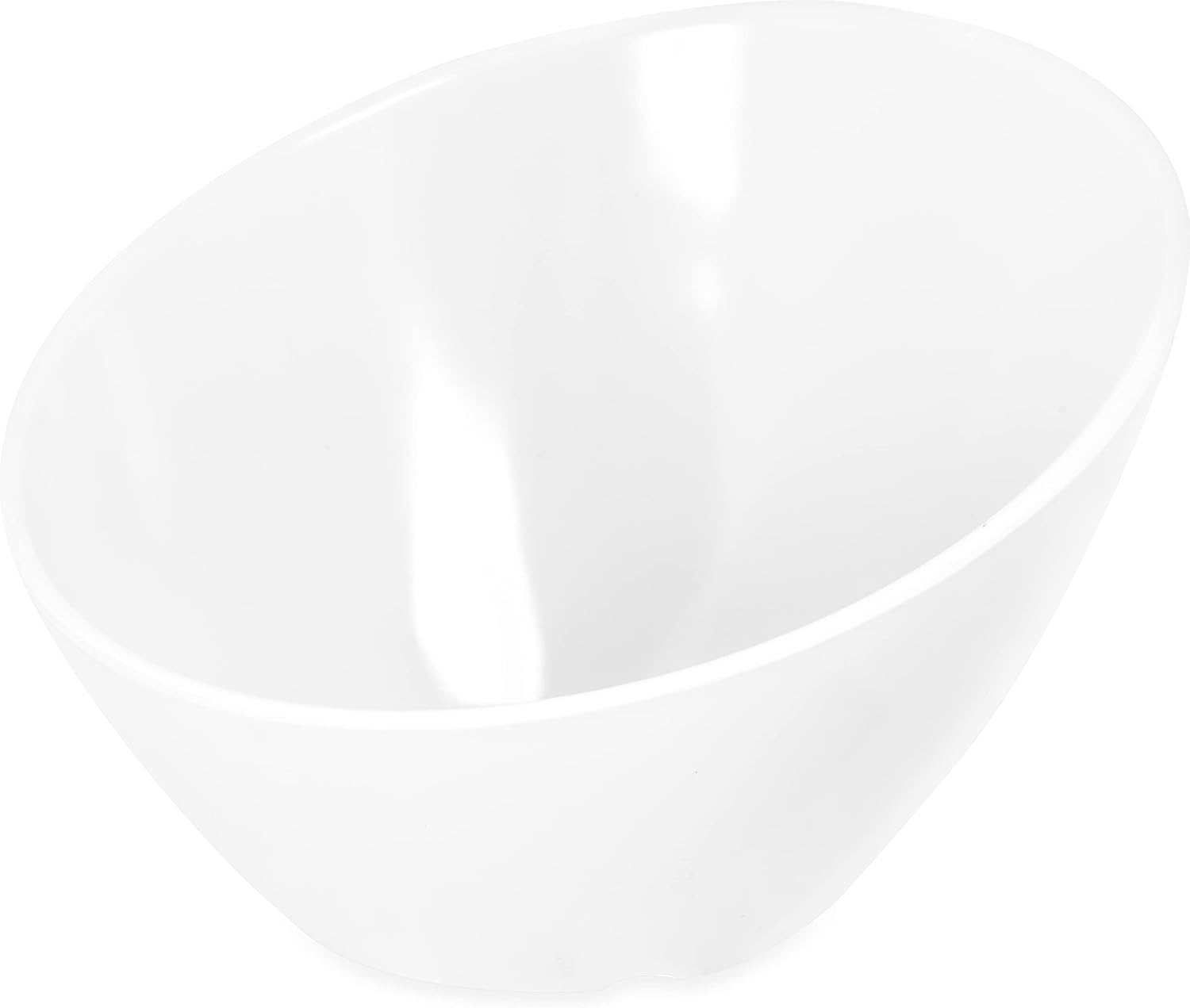 CFS 5554437 Balsam Melamine Angled Salad Bowl, 26 fl. oz, Bavarian Cream" )