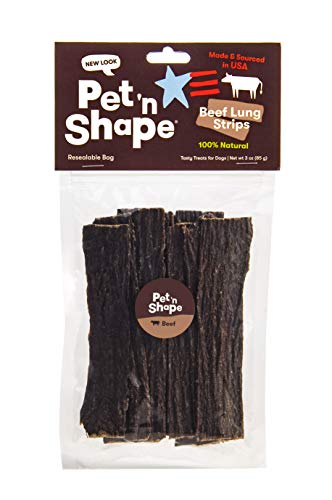 Pet 'N Shape Beef Lung Dog Treats Â€“ Made And Sourced In The Usa - All Natural Healthy Treat, 3 Oz (15015) #TOP21