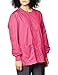 Cherokee Women's Snap Front Warm Up Jacket, Shocking Pink, X-Large