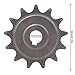 Metal Bicycle Sprockets And Gears, Universal 13 Teeth Gear Sprocket Bike Clutch Gear Drive Sprocket Aluminum Alloy Motor Bicycle Chain Wheel for Ordinary Bicycle