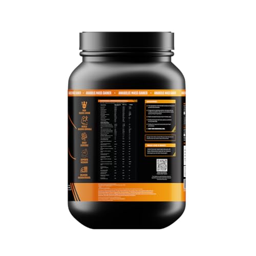 Image of Beast Life High Protein Mass /Weight Gainer | 1 KG | Belgian Chocolate with Free Shaker | NABL LAB Tested | For Muscle Gain & Fast Growth | Cereal-Based Formula, No Maltodextrin | India's #1 Cereal Based Bulk Gainer