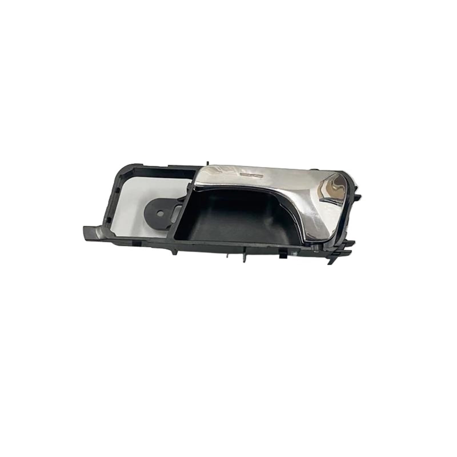 Fhcbutae Chrome No Speaker L Front Door Inner Rear Inside Handle Chrome With Black For Buick For Excelle 2007-2013(Chrome No Speaker L)