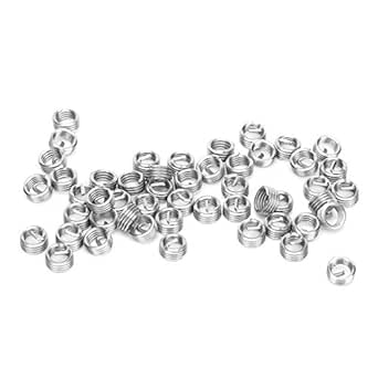 Amazon.com: 50Pcs Wire Thread Insert M3.5 x 0.6 Threaded Socket Screw ...