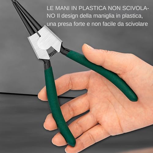 Pince pour circlips internes retirer facilement les roulements coincés de voiture et moto - 4