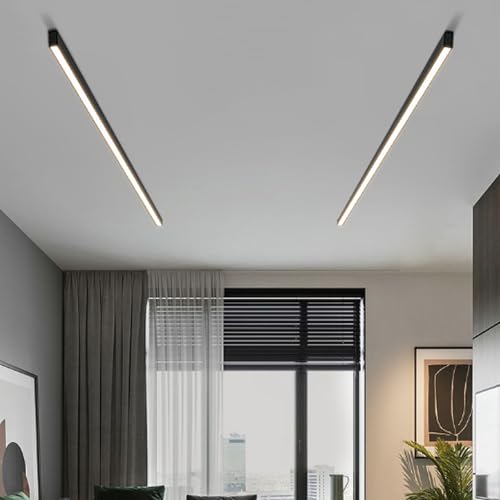 Lampes de plafond LED télécommande pour ambiance coucher de soleil moderne
