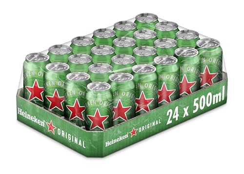 Heineken Cerveza Lager Pack Lata, 24 x 50cl