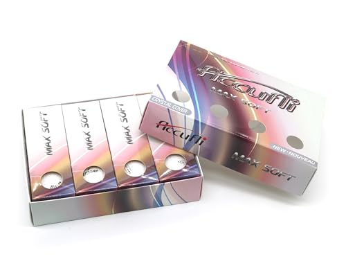 ACCUFLI Max Soft Golf Balls (White 12PK)
