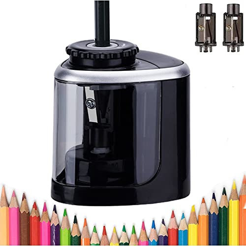 Electric Pencil Sharpener Battery Powered Pencil Sharpener for Colored