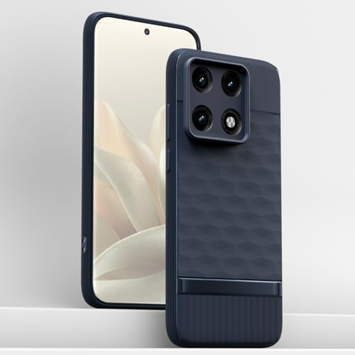 Image of Outlouders Back Cover for Motorola Moto Edge 70 Pro 5G | Full Camera Protection | TPU Soft Flexible Shockproof Bumper Case (Blue)