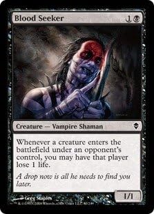 Magic The Gathering - Blood Seeker (80) - Zendikar