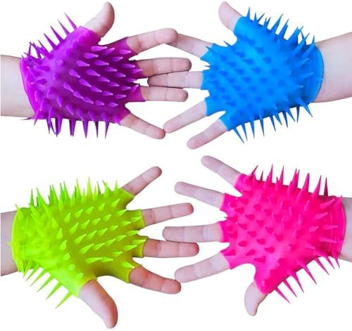 Juguetes Autismo 4 Piezas Guantes, Fidget Toy Juguetes Niños 5 6 ...