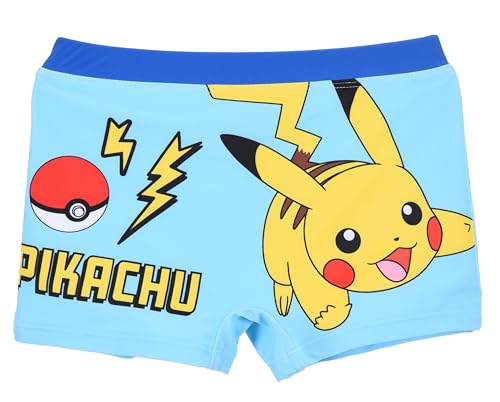 Bañador Pokémon para niños de 4 años en color azul perfecto para la piscina