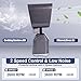 Portable Range Hood, Desktop Exhaust Fan for Kitchen with Adjustable Angle Height & 3 Detachable Filters & Smoking Box, 2 Speed Low-Noise Portable Kitchen Exhaust Fan for Indoor Pot BBQ RV Kitchens