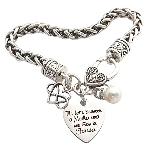 Mother Son Infinity Bracelet - Gift from Son