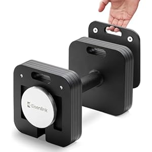 Mancuerna Ajustable 4-20/36kg Set de Pesas – Mancuerna Ajustable con Mango Antideslizante Incrementos de 2kg para Gimnasio en Casa Fitness