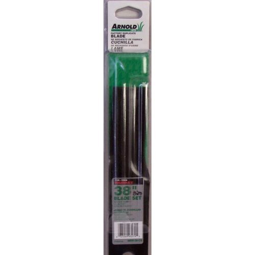 Juego de cuchillas de 38" sustituye a Murray O.E. 91742HT MTD Arnold Hoja duplicada de fábrica MRR-38-CS