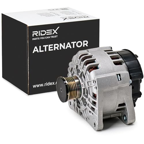 RIDEX Alternateur 14V, 120A, 2310000Q0B 7700427476 4404331 Compatible avec MERCEDES-BENZ Classe C Berline W203 Classe ML W163 Classe E Berline W210 CLK Coupé...