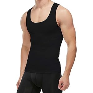 Kocles Kompressions-Tanktop Herren Schwarz XL