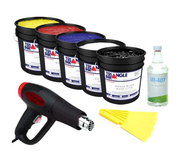 Nevertheless - Plastisol Ink Starter Kit - for Screen Printing (Quart)