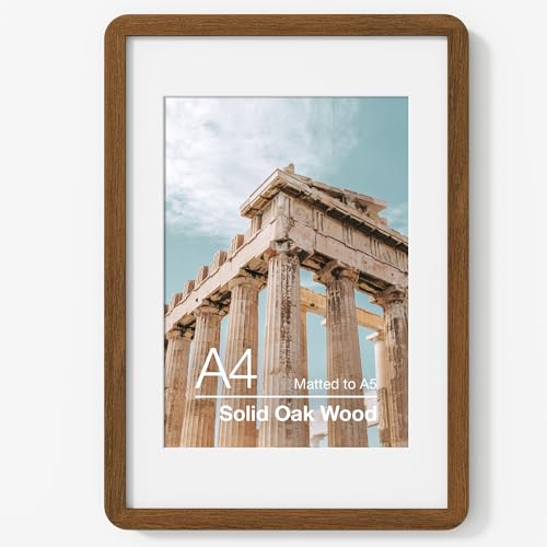 A4サイズ ウォールナット無垢材 フォトフレーム