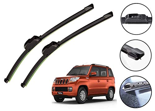 Image of Auto Hub Car Wiper Blades Compatibility With Mahindra TUV-300 - Set of 2 Pcs (D-20,P-19)
