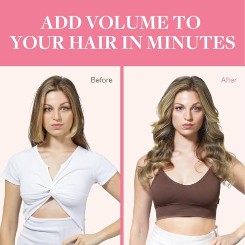 Image of GOO GOO Clip in Hair Extensions Real Human Hair, Remy Human Hair Extensions Clip ins for Women, Natural Human Hair, 14inch 150g 9Pcs, 5A /90 /16F Bahamian Balayage