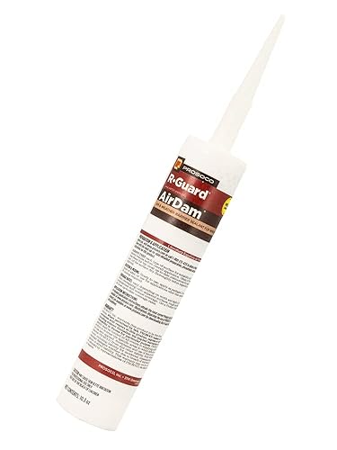 PROSOCO AirDam  Sellador de barrera de aire y clima, con la confianza de los profesionales (cartuchos de 12 a 10.3 onzas)