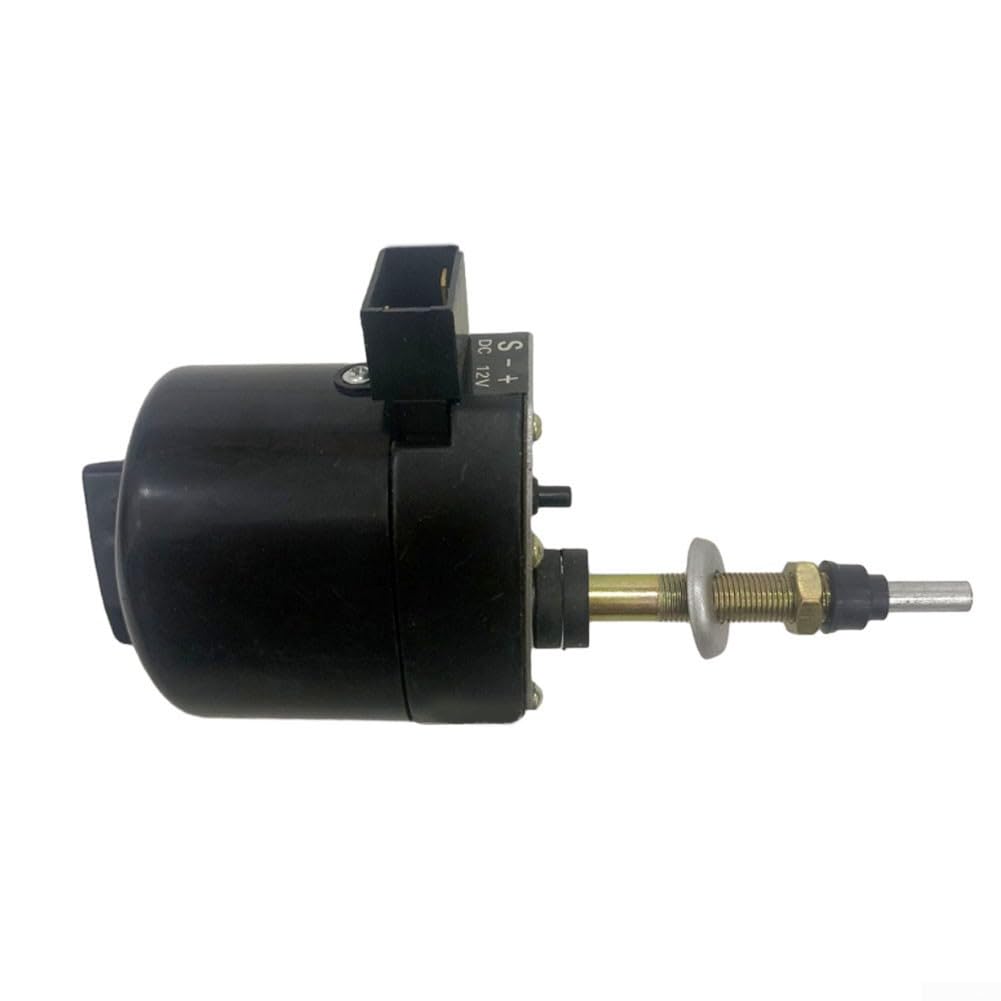 Motore tergicristallo, braccio tergicristallo 105°, 12 V, universale, per trattori, barche, camper e controller (motore + tergicristallo)