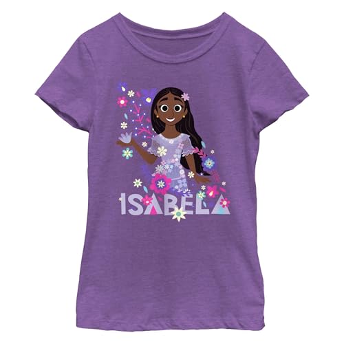 Image of Disney Girl's Isabela Floral Fill T-Shirt