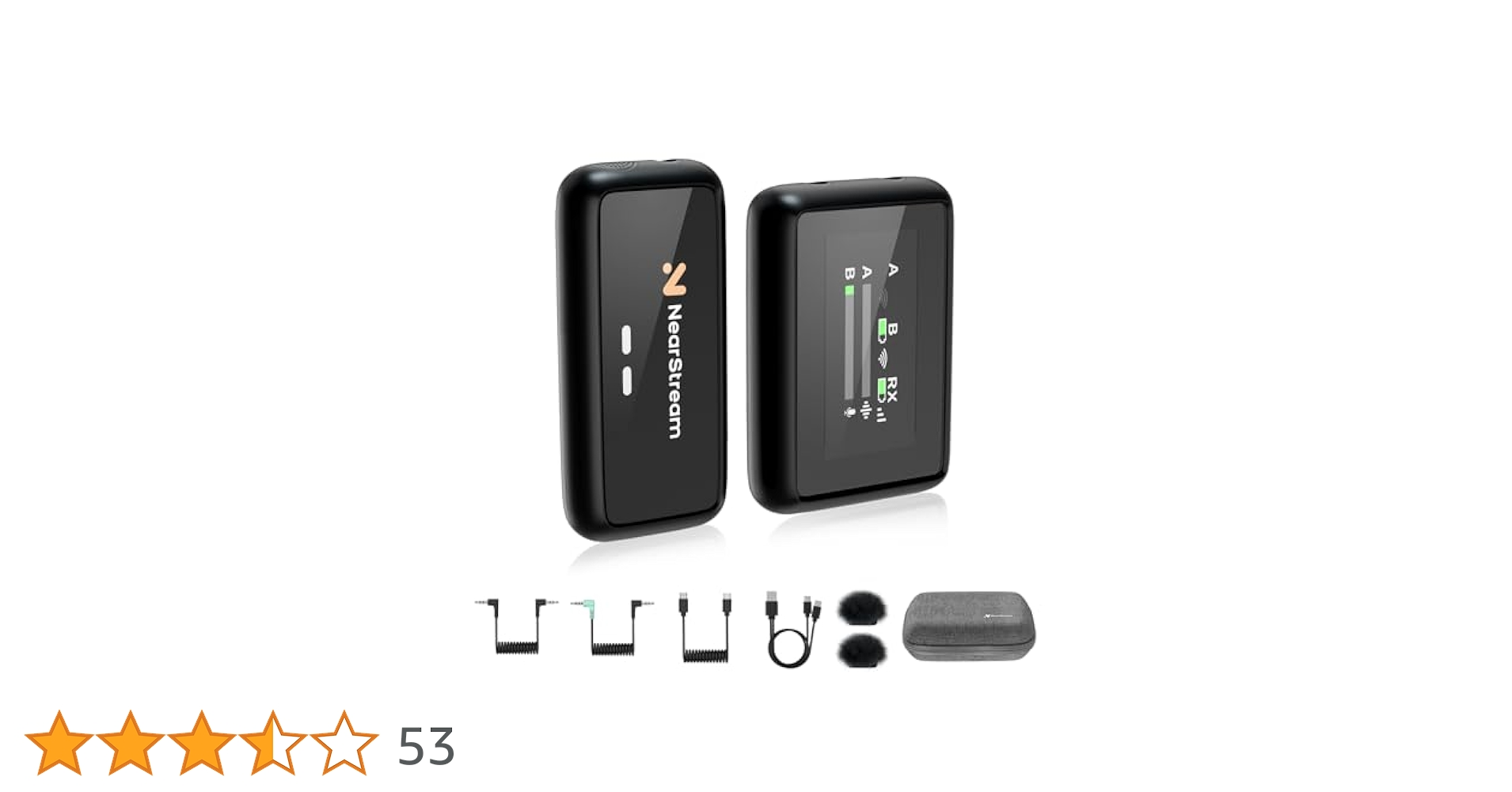 NearStream ワイヤレス ピンマイク Amazon.co.jp: NearStream ピンマイク ワイヤレスマイク iPhone