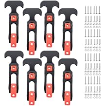 Cooler Latches Rubber Latches Replacement for Cooler,Boat,Golf Cart,Tool Box,Off-Road Vehicles,Farm Machinery, Flexible T-Handle Draw Latches8 Pack