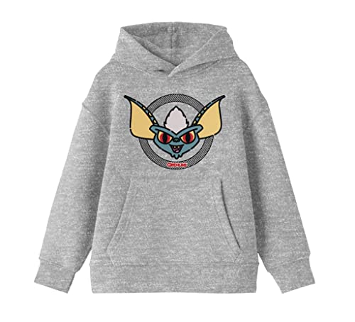 Bioworld Gremlins Face Boy's Heather Grey Sweatshirt