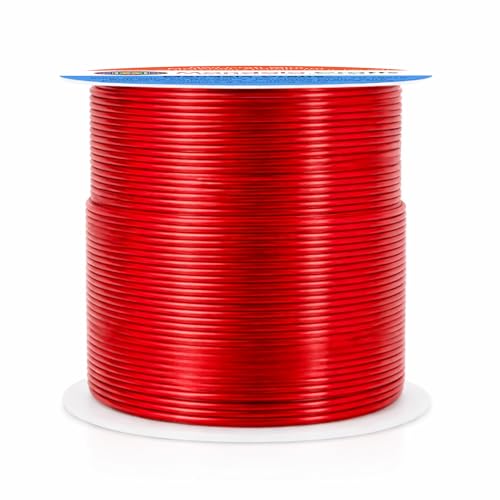 Image of Mandala Crafts 20 Gauge Red Anodized Aluminum Craft Wire, 100 FT | Colored, Flexible, Bendable, for Bonsai, Armature, Sculpting, Wire Wrapping, Jewelry Making, Weather & Tarnish Resistant