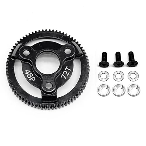 48P 72T Hardened Steel Spur Gear for Traxxas 1/10 Slash Stampede Rustler