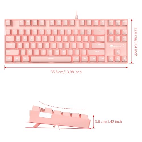 Teclado Mecánico Qisan Wireless 80% USB-C miniatura 2