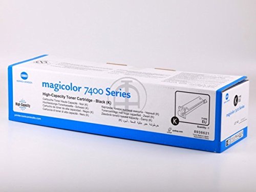 Toner noir Konica Minolta Magicolor 7450 8938-621 consommable impression laser noir 15000p