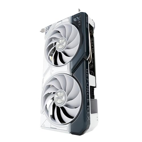 Dual GeForce RTX™ 4060 Ti White Edition 8GB GDDR6 (PCIe 4.0, 8GB GDDR6, DLSS 3, HDMI 2.1, DisplayPort 1.4a, design ventola Axial-tech, tecnologia 0dB e altro) - Scheda video - Immagine 10