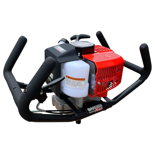 GardenTrax 1-Person Earth Auger Powerhead with 52cc 2-Cycle Engine