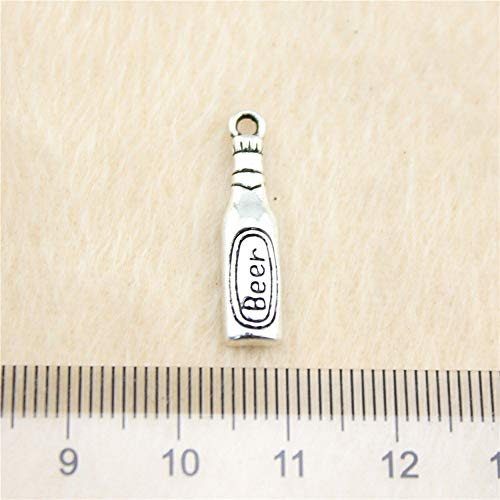 Newme 60Pcs Beer Charms Pendant For Diy Jewelry Wholesale Crafting Bracelet And Necklace Making #TOP2
