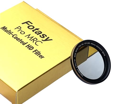 Fotasy 40mm MRC Multi-Resistant Nano Coating Super Slim MC CPL Circular PL HD Filter