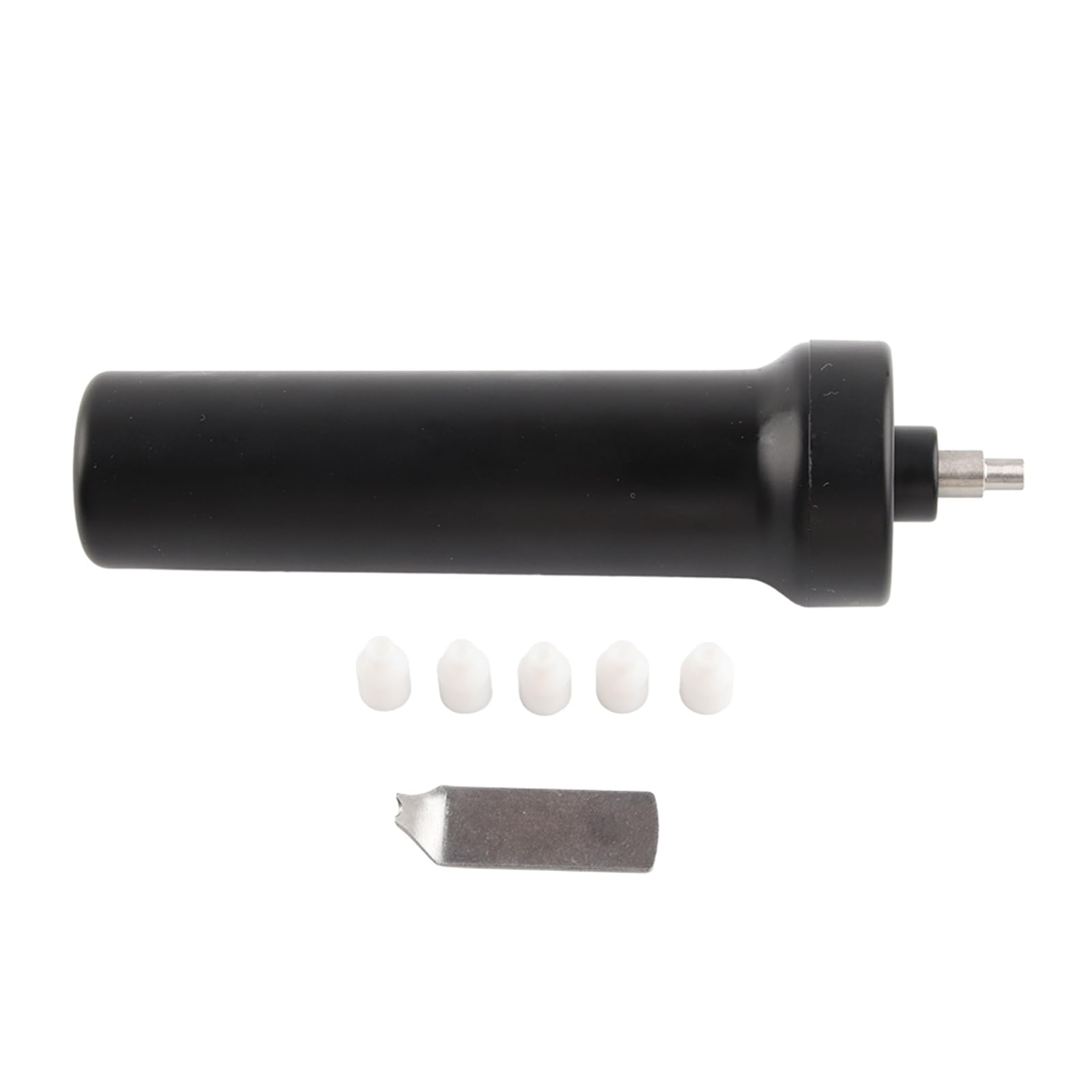 Pompe d’extraction de verre de montre, outil d’ouverture de boîtier de montre, kit professionnel de réparation de montres avec 5 buses et une tête d’outil pour barrettes de