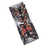 Cartanfill-Artificial Butterfly Decorations Set, 12 Pieces, 6 Colors, with Wire, Wedding, Party Decor