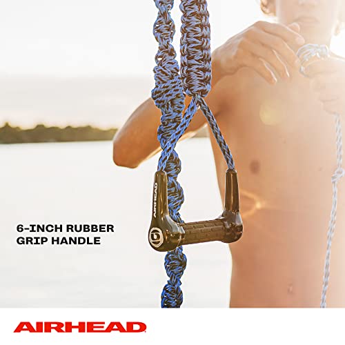 Airhead Spiral Braid Wakesurf Rope, 3 Sections, 16-Feet #TOP3