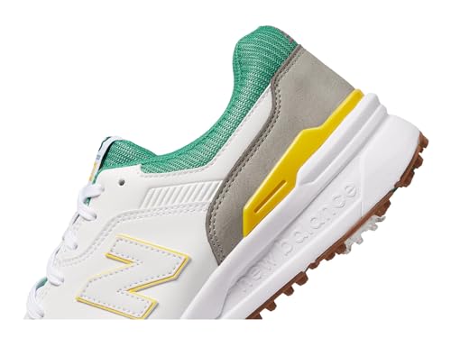Image of New Balance Men's 997 Golf Golf Shoe, 11 D, White /Multi