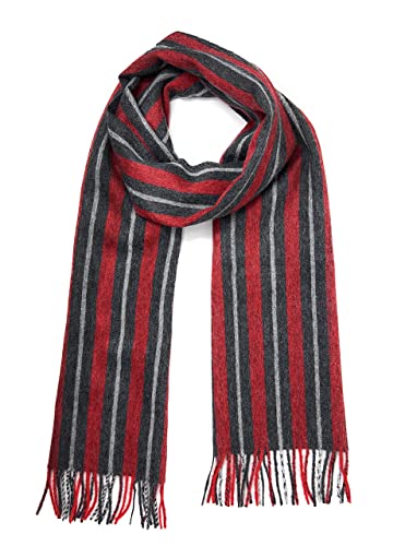 Regent Stripe Scarf - 100% Baby Alpaca Wool - Unisex