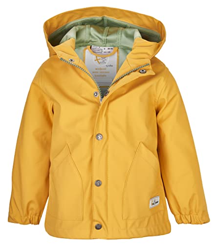 first instinct by killtec Kinder Softshell Jacke mit Kapuze - FIS 23 MNS SFTSHLL JCKT, gebranntes gelb, 98/104, 37901-000