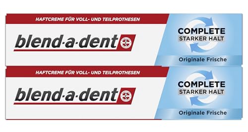 2 x 47g blend-a-dent Original Super Haftcreme - Extra Stark - Complete 2 x 47g blend-a-dent Original Super Haftcreme - Extra Stark - Complete