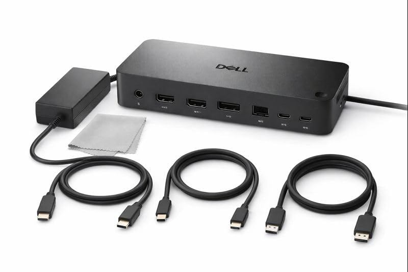 Amazon.com: Dell Pro Dock WD25 Universal Docking Station Bundle